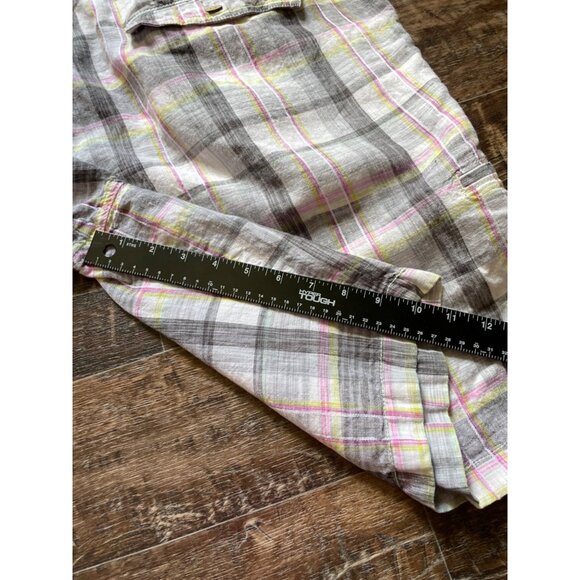 Tommy Bahama Relax Linen Shorts Men's 42 Plaid - Picture 6 of 11